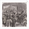 Queen Victoria opening Blackfriars Bridge, London by JG
