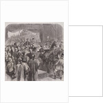 Queen Victoria opening Blackfriars Bridge, London by JG