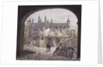 Demolition of Guildhall Chapel, London by Robert Blemmell Schnebbelie