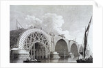 Blackfriars Bridge, London by Edward Rooker