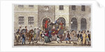 Bull and Mouth Street, City of London by Isaac Robert Cruikshank