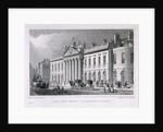 East India House, London by William Tombleson