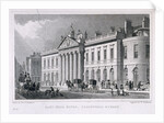 East India House, London by William Tombleson