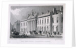 East India House, London by William Tombleson