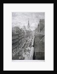 Cheapside, London by Thomas Mann Baynes