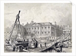 Fishmongers' Hall, Thames Street, London by William Henry Bartlett