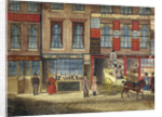 Shops in Fleet Street, London by Anonymous