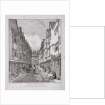 Great Winchester Street, London by John Thomas Smith