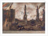 Ludgate, Great Fire of London, London by William Birch