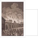 London Bridge (old), London by Charles Grignion