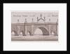 London Bridge (old), London by Anonymous