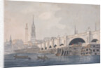 London Bridge (old), London by Anonymous