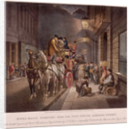 General Post Office, Lombard Street, London, 1827 by Charles Hunt