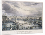 London Bridge (new), London by Charles Etienne Pierre Motte