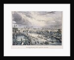 London Bridge (new), London by Charles Etienne Pierre Motte
