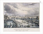 London Bridge (new), London by Charles Etienne Pierre Motte