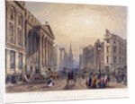 Mansion House (exterior), London by Thomas Picken