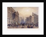 Mansion House (exterior), London by Thomas Picken