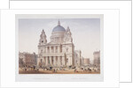 St Paul's Cathedral (new), London by Charles Riviere