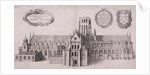 St Paul's Cathedral (old), London by Wenceslaus Hollar