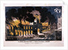 The Awful Destruction of the Royal Exchange (2nd) fire, London by W Clerk