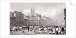 Smithfield Market, London by George Cooke