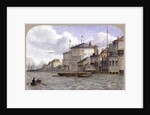 View of the Crown And Sceptre Inn, Greenwich, London by JT Wilson