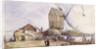 A windmill on Blackheath, Greenwich, London by George Shepheard