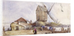 A windmill on Blackheath, Greenwich, London by George Shepheard