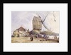 A windmill on Blackheath, Greenwich, London by George Shepheard