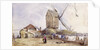 A windmill on Blackheath, Greenwich, London by George Shepheard