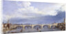 New London Bridge, London by Augustus Charles Pugin