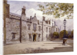 Master's Lodge, Charterhouse, London by John Crowther