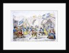 Gambols on the River Thames, Feby, 1814' by George Cruikshank