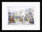 Gambols on the River Thames, Feby, 1814' by George Cruikshank