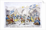Gambols on the River Thames, Feby, 1814' by George Cruikshank