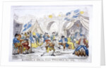 Gambols on the River Thames, Feby, 1814' by George Cruikshank
