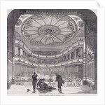 Interior view of Holborn Theatre Royal, High Holborn, Holborn, London by Anonymous