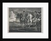 George III, on horseback, reviewing volunteers, City Road, Finsbury, Islington, London by Anonymous