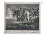 George III, on horseback, reviewing volunteers, City Road, Finsbury, Islington, London by Anonymous