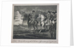 George III, on horseback, reviewing volunteers, City Road, Finsbury, Islington, London by Anonymous