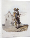 A chimney-sweep dressed in May Day costume, Provincial Characters by Anonymous