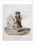 A chimney-sweep dressed in May Day costume, Provincial Characters by Anonymous