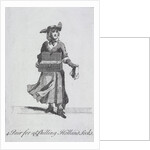 4 Pair for a Shilling Holland Socks, Cries of London, (c1688?) by Anonymous