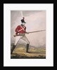 Military figure in the uniform of an unidentified volunteer regiment by Anonymous