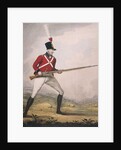 Military figure in the uniform of an unidentified volunteer regiment by Anonymous
