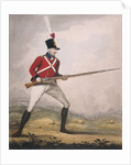 Military figure in the uniform of an unidentified volunteer regiment by Anonymous