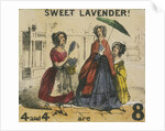 Sweet Lavender!, London, c1840, Cries of London by TH Jones
