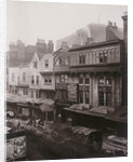 View of houses and shops in Aldersgate Street by Henry Dixon