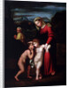 Holy Family'. by Anonymous